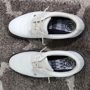 White G4 Galivanter golf shoes